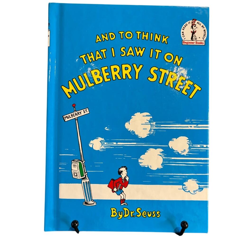 VTG 1964 And to Think That I Saw it on Mulberry Street Book by Dr. Seuss, HC